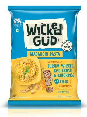 WickedGud 2X Fiber Macaroni Pasta - 400gm