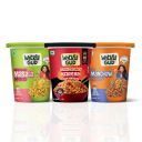 WickedGud Cup Noodles Variety Pack of 3 | Fiery Korean | Masala | 67g | 69g | 70g...