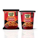 WickedGud Fiery 2X Spicy Korean Noodles | Instant Pack and Cup Combo Pack of 2 | Whole Wheat | 67g & 69g...