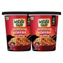 WickedGud Korean Cup Noodles Fiery 2X Spicy Pack of 2 | 69g...