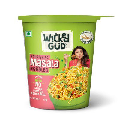 Wickedgud Nourishing Masala cup noodles – 67G