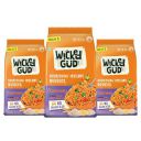 WickedGud Nourishing Schezwan Instant Noodles (207gm x 3) | Healthy Noodles | No Maida | No Oil | No MSG | High Protein | High Fibre | Cholesterol Free...