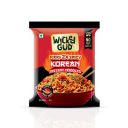 WickedGud Whole Wheat Korean Instant Noodles, 2X Spicy | Whole Wheat | 60g (Noodless) + 7g (Seasonings Mix)...