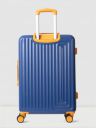 Wiki Ripple 8 Wheel Hardside Polycarbonate Trolley by Wildcraft,Large,Navy...