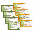 Wild & Pure Handmade Assorted Bath Soap Saffron & Khus Glycerin Combo Of Fresh Bathing Bar (Pack Of 8) Each 125gm...