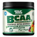WILD BUCK Bcaa Powder With Natural&Powerful Herbs [Fruit Punch,30 Servings,300G]...