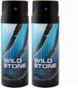 Wild Stone AQUA FRESH ( PACK OF 2) Deodorant Spray - For Men (150 ml, Pack of 2)...