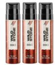 Wild Stone Bronze Pack of 3 Perfume Body Spray - For Men  (360 ml, Pack of 3)...