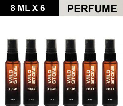 Wild Stone Cigar Premium Perfume Trial Pack for Men 8 ML Pack of 6 Eau de Parfum - 48 ml  (For Men)