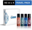 Wild Stone Code Gift Pack Perfume Body Spray - For Men  (160 ml, Pack of 4)...