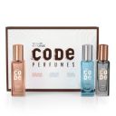 Wild Stone CODE Premium Perfume For Men, Pack Of 3 (20ml Each) Perfume Gift Set, Long Lasting Luxury Liquid Perfume, Birthday Gift For Him, Brother, Aquatic Scent...
