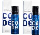 Wild Stone Code Titanium Combo Body Spray - For Men  (300 ml, Pack of 2)...