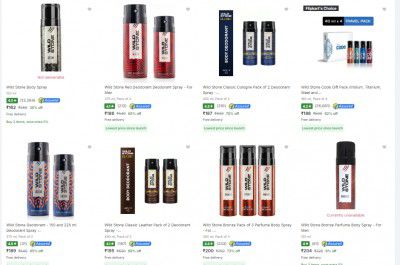 Wild Stone Deodorant Spray upto 70% off