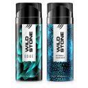 Wild Stone Edge and Hydra Energy Long Lasting Deodorants for Men, Pack of 2 (150ml each),spray...