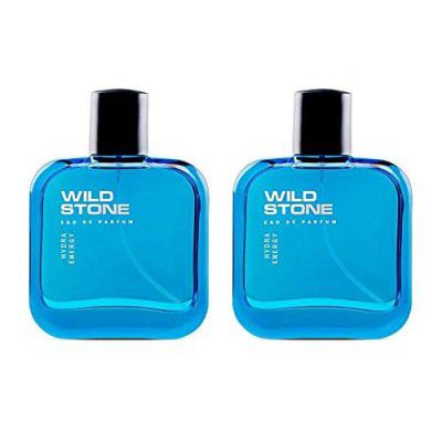 Wild Stone Hydra Energy Long Lasting Perfume Combo for Men, Pack of 2 (30ml each)|Mens Perfume