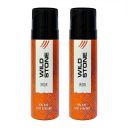Wild Stone Iron No Gas Deo For Men - 120 ML, Long lasting perfume Body Spray | Deo Combo Pack...
