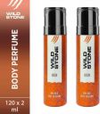 Wild Stone Iron Pack of 2 Perfume Body Spray - For Men (240 ml, Pack of 2)...