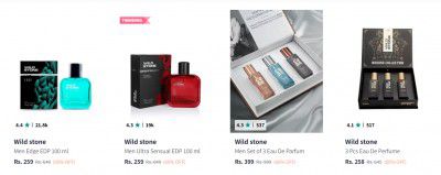 Wild stone Personal Care Products Upto 65% Off