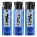 Wild Stone Sport Deodorant for Men, Pack of 3 (200ml Each) ...