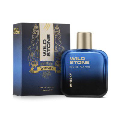 Wild Stone Whisky EDP Premium Perfume for Men, 100 Ml | Long-lasting Eau De Parfum