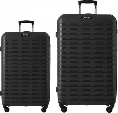 Wildcraft Hard Body Set of 2 Luggage 4 Wheels - Grit : TorQ - Black