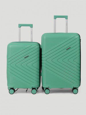 Wildcraft  Hard Body Set of 2 - Quartz (Small 56.2cm | Medium 68.2cm) - Green