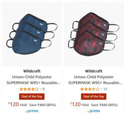 Wildcraft MASK up to 80% off