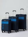 Wildcraft Set of 3 Brooks Torq Trolley Suitcases - Cabin, Medium & Large...