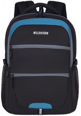 WildHorn 12 L Laptop Backpack I Fits upto 15.6" Laptop I Waterproof I Travel/Business/College Bookbags