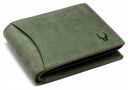WildHorn Green Leather Wallet for Men I 9 Card Slots I 2 Currency & Secret Compartments I 1 Zipper & 3 ID Card Slots...