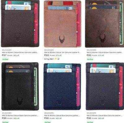 Wildhorn Wallets Upto 88% Off | Starting Rs.179