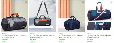 Wincey Duffel Bags Upto 88% Off | Start Rs.270