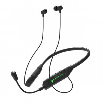 Wings Phantom1000 Gaming Neckband with Detachable Mic, 60 Hours Massive Playtime