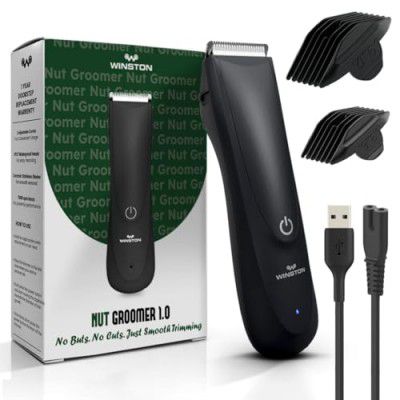 Winston Rechargeable Men's Body and Ball Trimmer for Men (Nut Groomer 1.0)