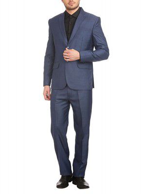 WINTAGE Mens Regular Fit 2-piece Suit