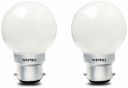 wipro 0.5W LED Cool Day Light Lamp, Pack of 2, B22D (N10001)...