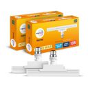 wipro 10W 3D Led Bulb (White, Standard, N11011_2, Pack of 2, B22D)...