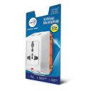 Wipro 3 way multiplug with built in Surge Protector...