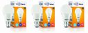 wipro 7W B22 LED Cool Day Light Bulb, Pack of 3, (Garnet)...