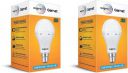 Wipro 8.5W Rechargeable LED (Pack of 2) with backup of 4 hrs Bulb Emergency Light (White)...