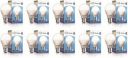 Wipro 9 W Standard B22 LED Bulb  (White, Pack of 10)...