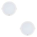 Wipro 9 Watt Iris Neo Nextgen, 6500K Recessed Slim LED Downlighter (White, Pack of 2)...