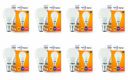 wipro 9W B22 LED Warm White Bulb Pack of 8...