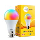 Wipro 9W Bluetooth Enabled Smart Bulb B22 | 16 million Colours | White Tunable (Warm, Neutral & Cool White)...