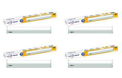 Wipro Aluminium Non-Rechargeable P07010_4 14-Watt Led Light (Pack of 4, Rectangular, Cool Day Light)