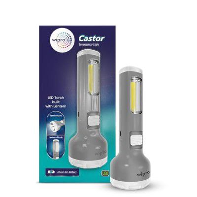Wipro Castor Multi-Functional Rechargeable Emergency Light