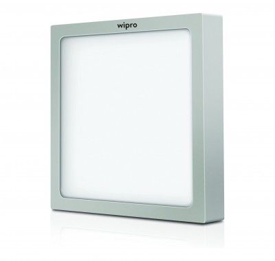 wipro D650665 Garnet 6-Watt Trimless Panel Light (Cool Day Light, White, Square)