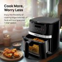 Wipro Elato CAF 202 Digital Air Fryer | PTFE Free Ceramic Coated | 1800W | 7.5 L Capacity | 12 Preset Modes | Black...