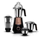 Wipro Elato Divine FMG 215 800 Watt Mixer Grinder with 4 Jars, Heavy Duty 100% Copper Ball Bearing Motor with 5 Year Warranty, Black...