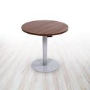 Wipro Furniture FreesTand Air Pneumatic Height Adjustable Desk, Round (Walnut Bronze)...